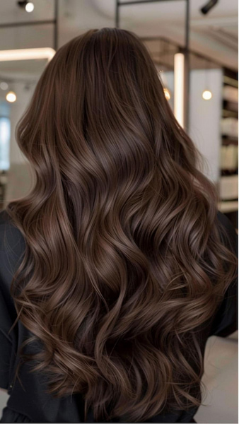 No-Bleach Hair Colour Ideas For Asian Dark Hair Caramel Brown